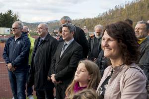 020Otvortev sportnega objekta, Foto atelje Postojna